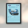 FORD GT wall art