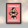 Gym female wall art