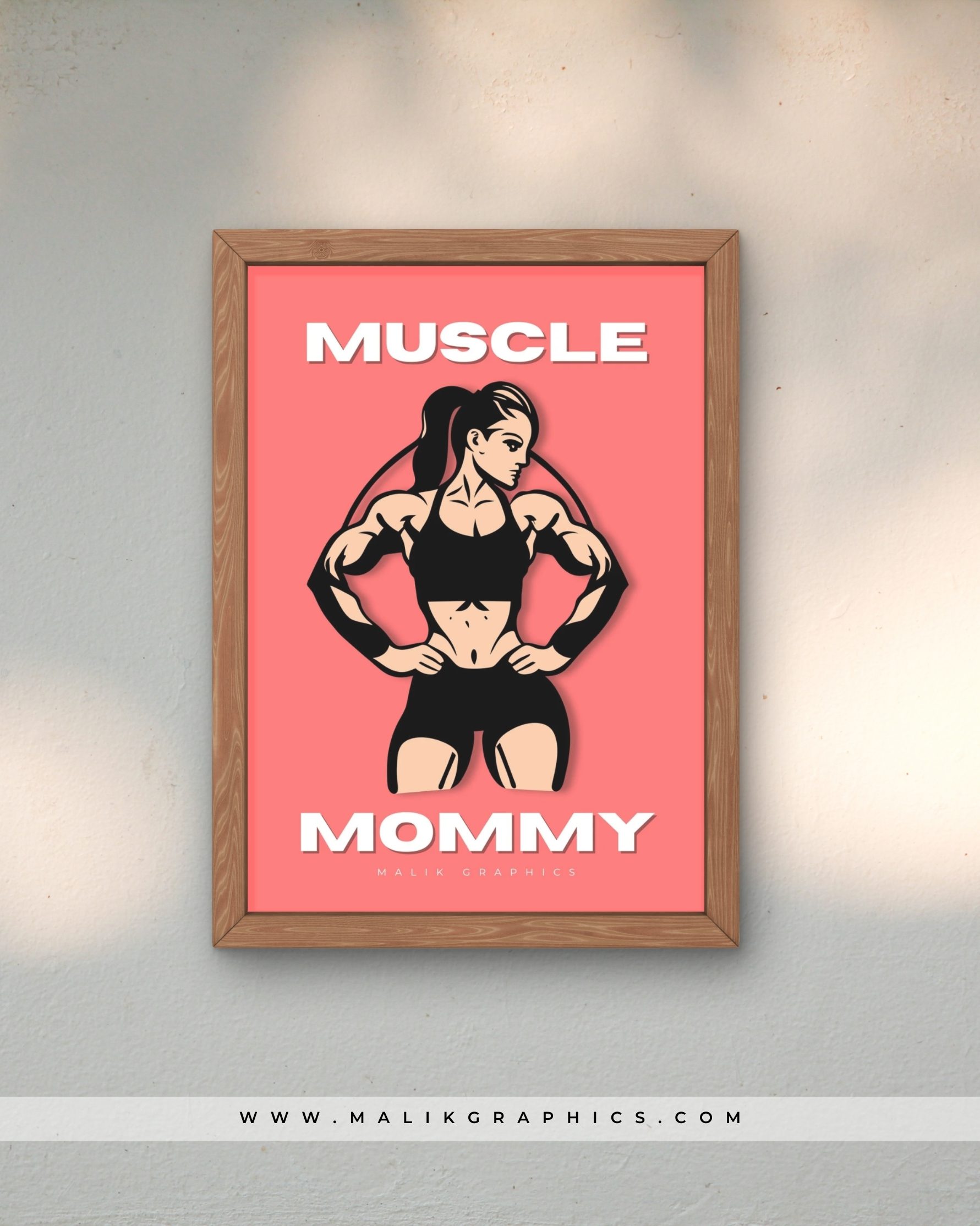 Fit Femme Power Wall Art - Image 2