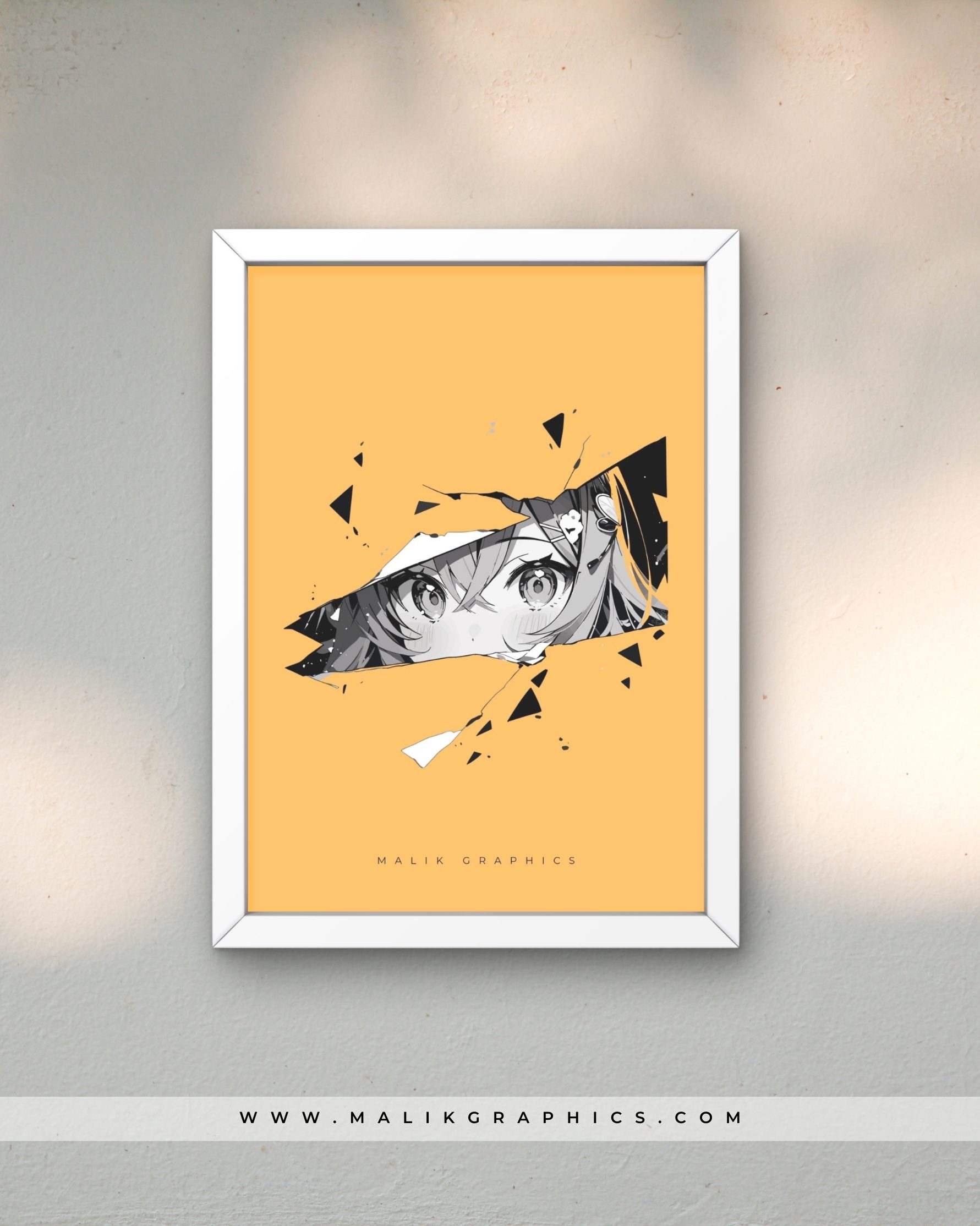 Shattered Gaze - Anime Wall Art - Image 3