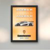 Koenigsegg Agera R black wall art