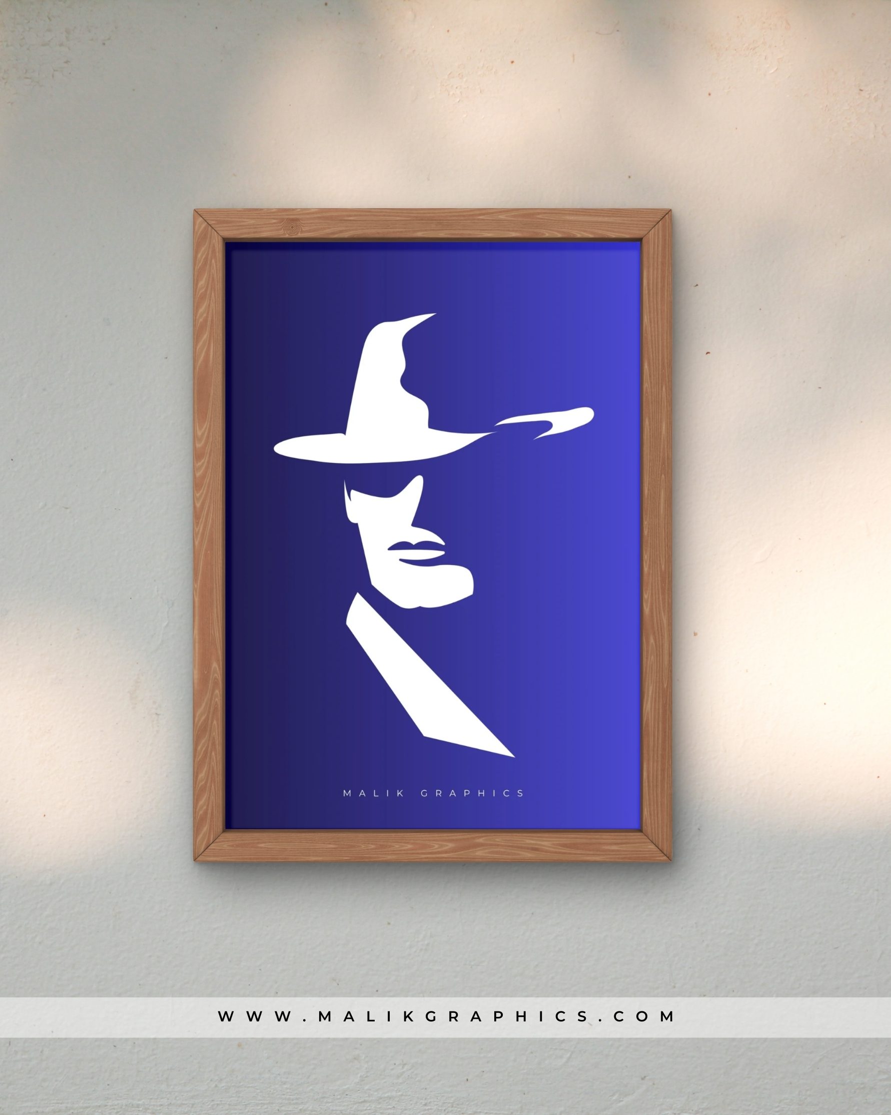 The Shadow Gentleman Wall Art - Image 2