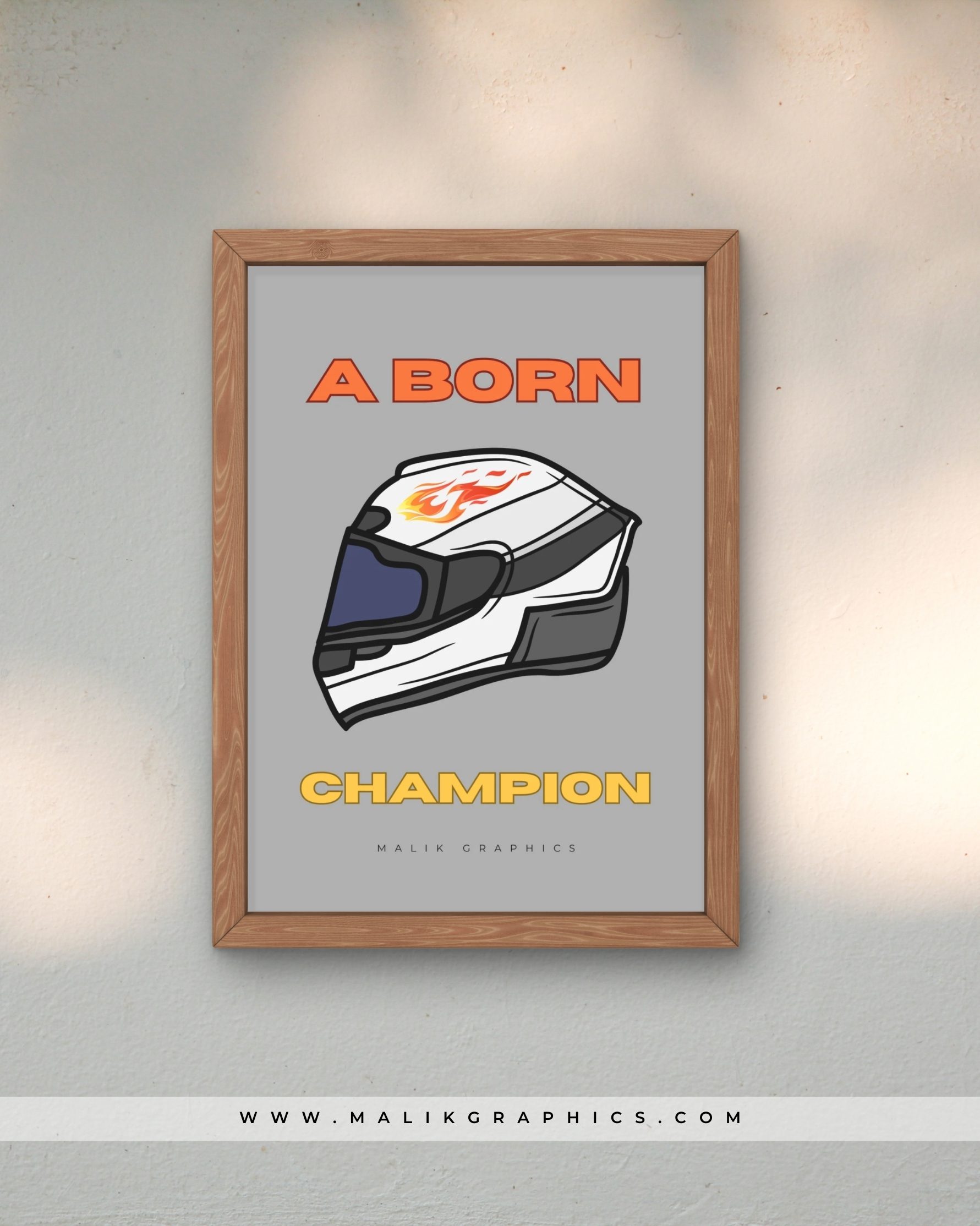 Rider's Legacy โ Born to Win Wall Art - Image 2
