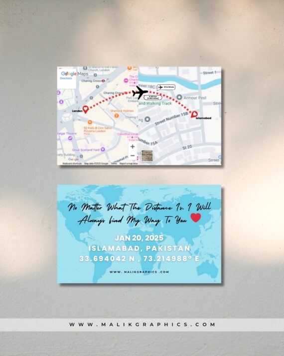 Always Find my way Wallet Card