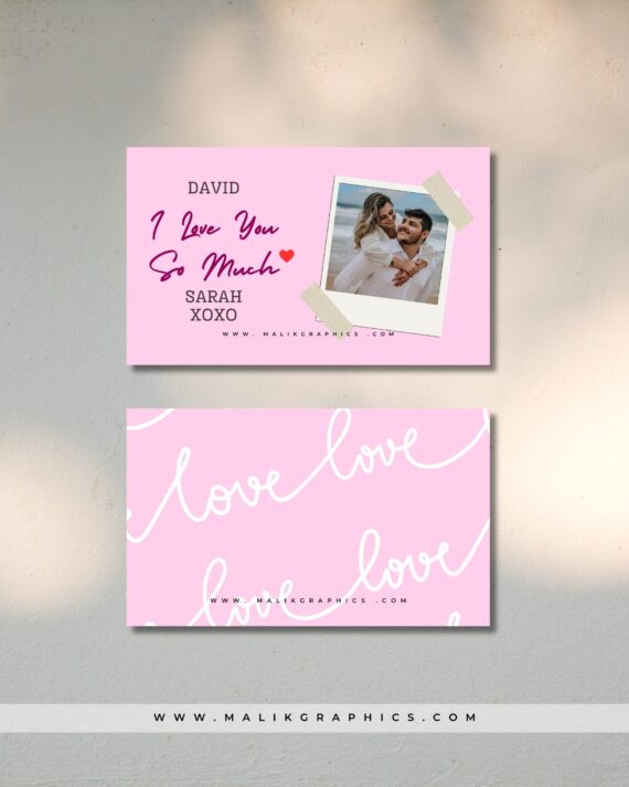 Love You Forever - Pocket Card for Couples