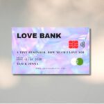 Love Bank – Pay with Love Wallet Card 💳💖 - 💎 Diamond Pink