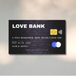 Love Bank – Pay with Love Wallet Card 💳💖 - 🖤 Metal Black