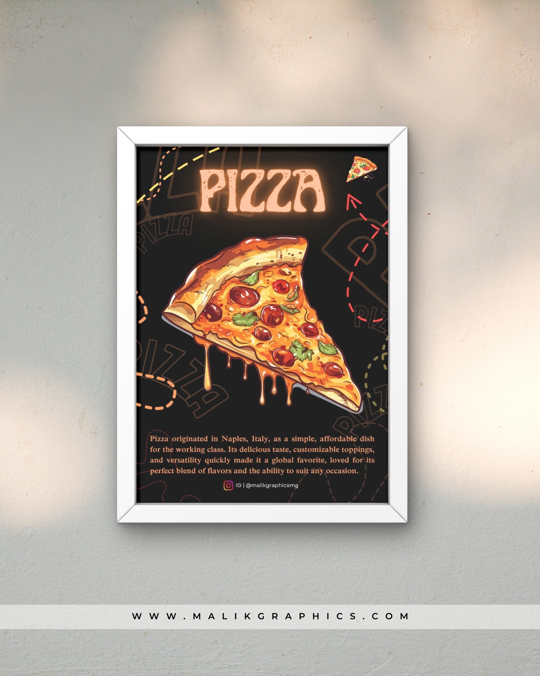 Pizza Drip – Ultimate Temptation Wall Art - Image 3