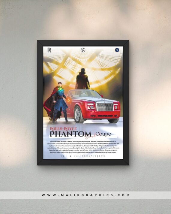 Rolls-Royce black wall art