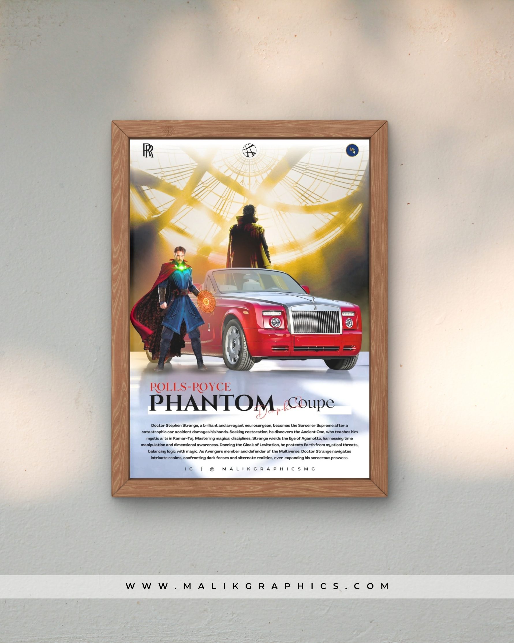 Doctor Strange x RR Phantom Wall Art - Image 2
