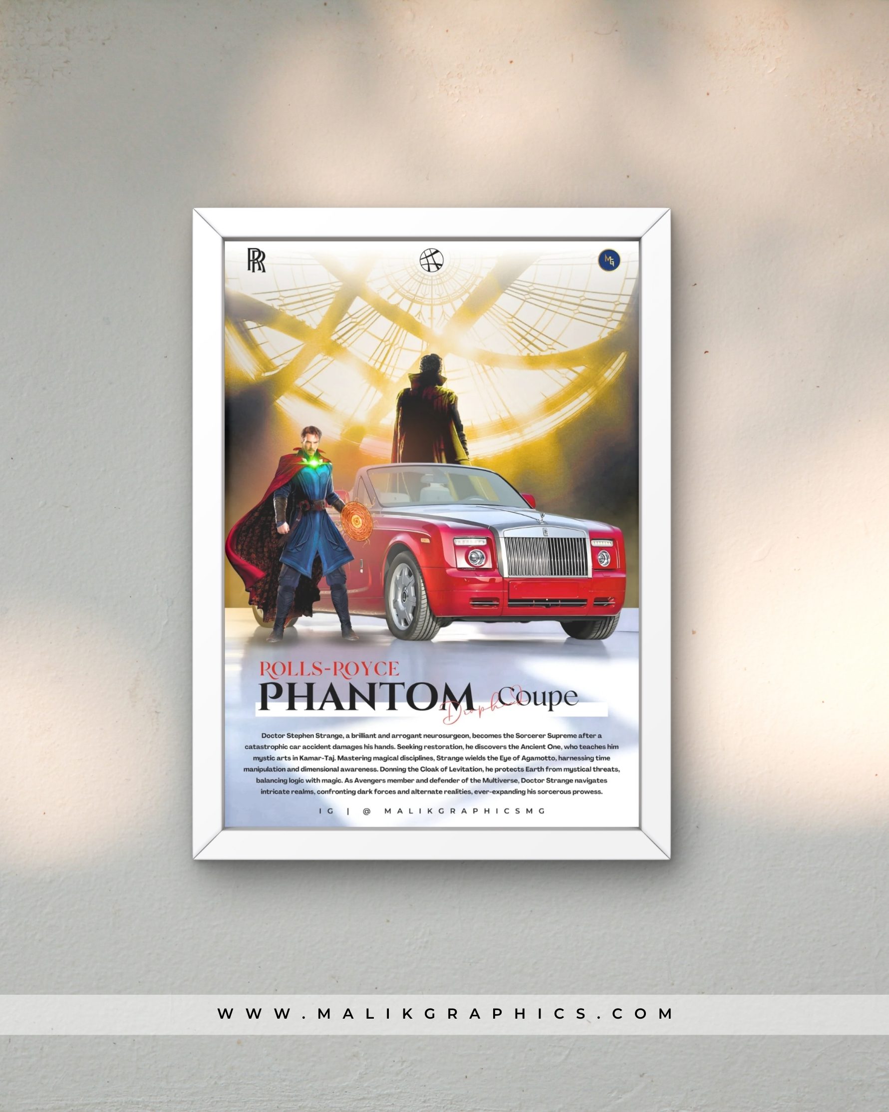 Doctor Strange x RR Phantom Wall Art - Image 3