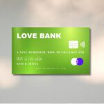 Love Bank – Pay with Love Wallet Card 💳💖 - 💚 Tropical Green