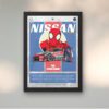 The Spiderman black wall art