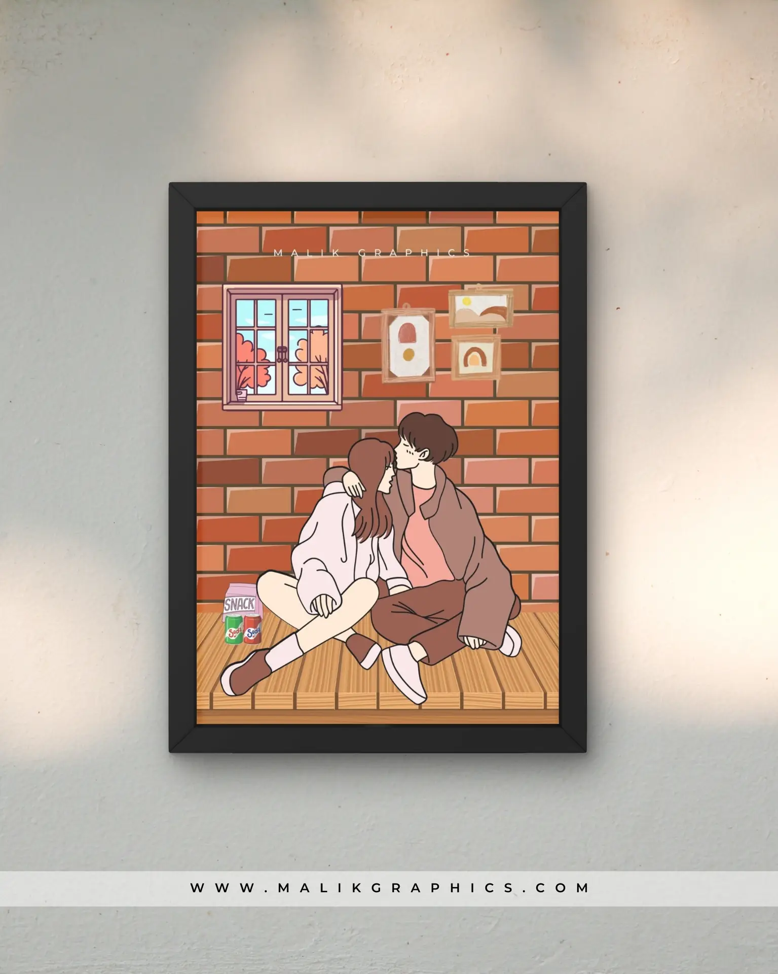 Wholesome Couple Wall Art